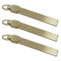 Metal Gold Curved Zipper Puller